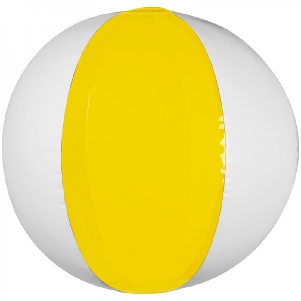 Piłka plażowa Ø 26cm MONTEPULCIANO żółty 091408 (2)