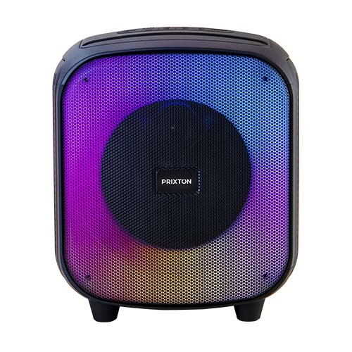 Prixton Jaia Głośnik karaoke Bluetooth® o mocy 40 W Czarny 1PA19990 (1)