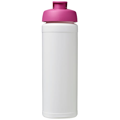 Bidon Baseline® Plus o pojemności 750 ml z wieczkiem zaciskowym i uchwytem Biały-Różowy 21007408 (2)
