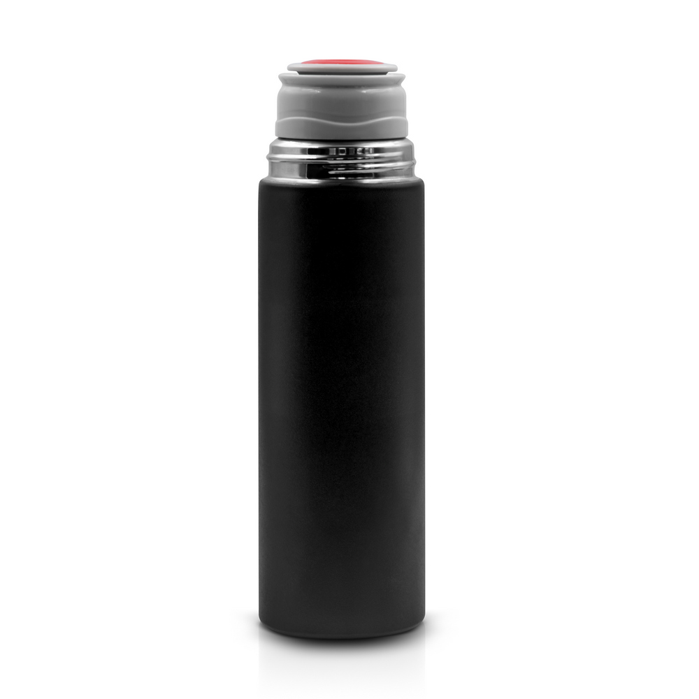 Termos 420 ml i 3 kubki 150 ml | Quavean Czarny VA117-03 (6)