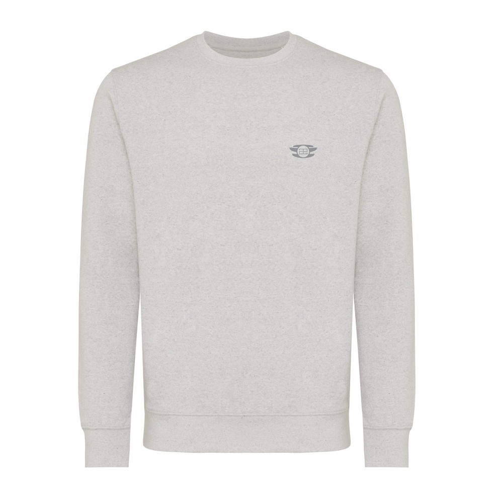 Lekki sweter Iqoniq Etosha, bawełna z recyklingu Szary T9303.032.4XL (3)