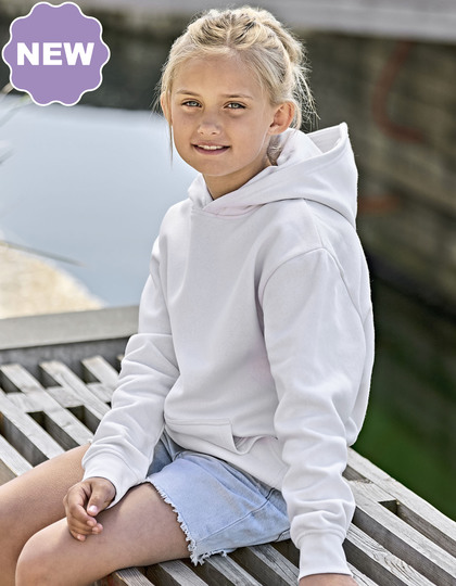 Bluza Luzna Bawełna Organiczna Poliester Recykling Heather Grey TJ5152K-999336 