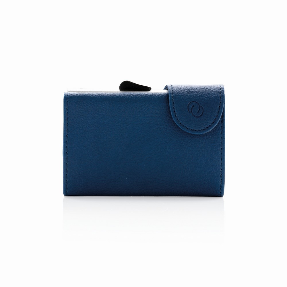Etui na karty kredytowe i portfel C-Secure, ochrona RFID Niebieski P850.515 (1)