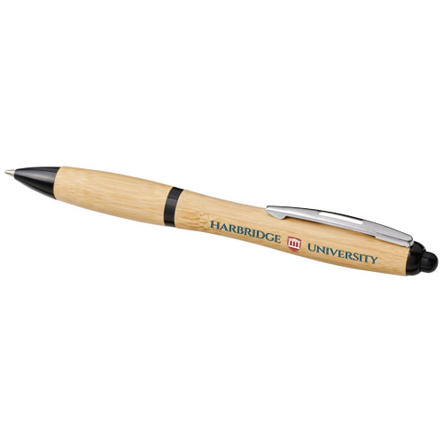 Bambusowy długopis Nash Naturalny-Czarny 10737801 (1)
