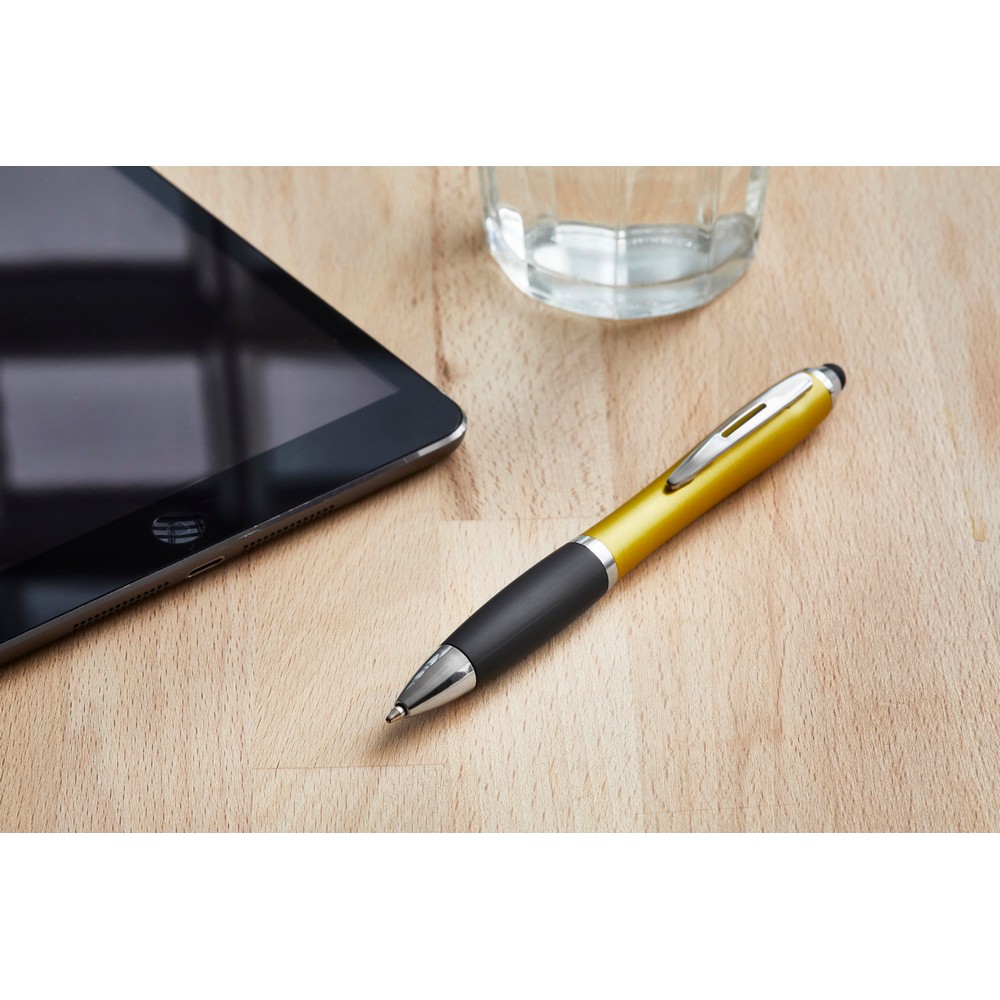 Długopis, touch pen Czerwony V1315-05 (4)