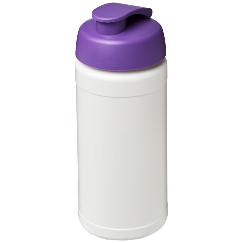Bidon Baseline® Plus o pojemności 500 ml z wieczkiem zaciskowym Biały-Fioletowy 21006809 