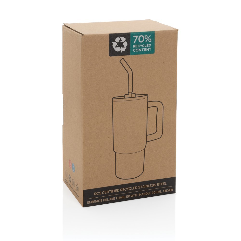 Kubek termiczny 900 ml Srebrny P437.3002 (16)