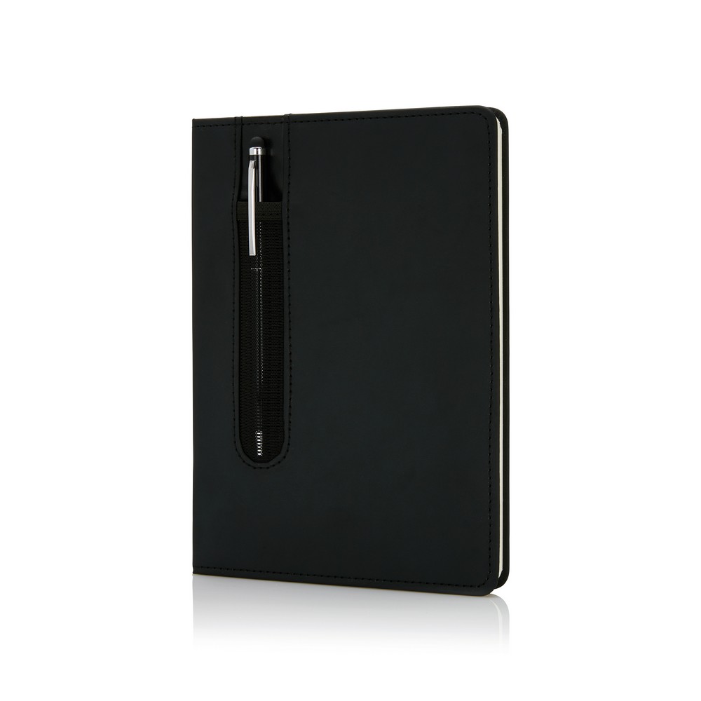 Notatnik A5 Deluxe, touch pen Czarny P773.311 