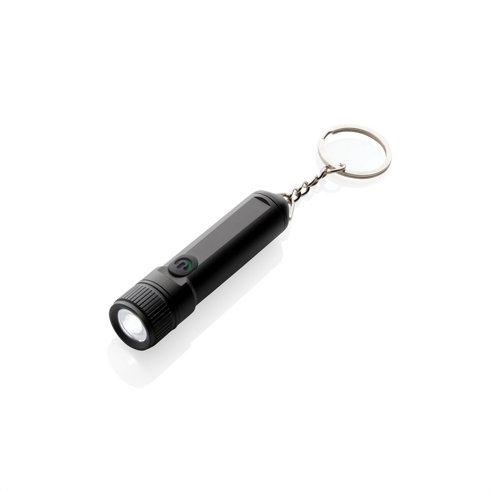 Brelok do kluczy, o wysokiej intensywności światła GearX Czarny P514.5001 