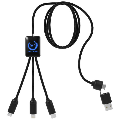 SCX.design C28 długi kabel do łądowania 5 w 1 Niebieski-Czarny 2PX06452 (1)