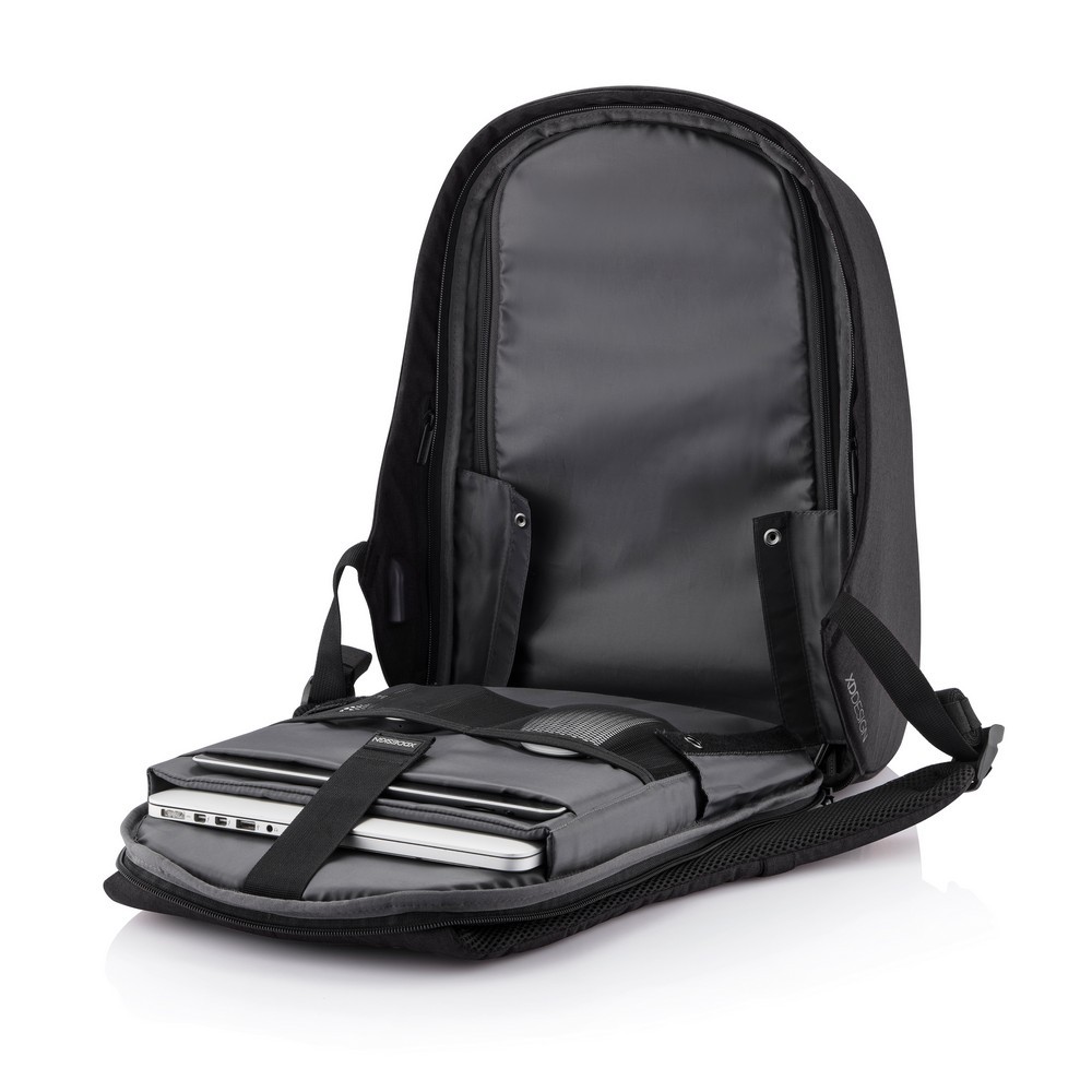 Bobby Hero XL plecak chroniący przed kieszonkowcami Szary P705.711 (2)