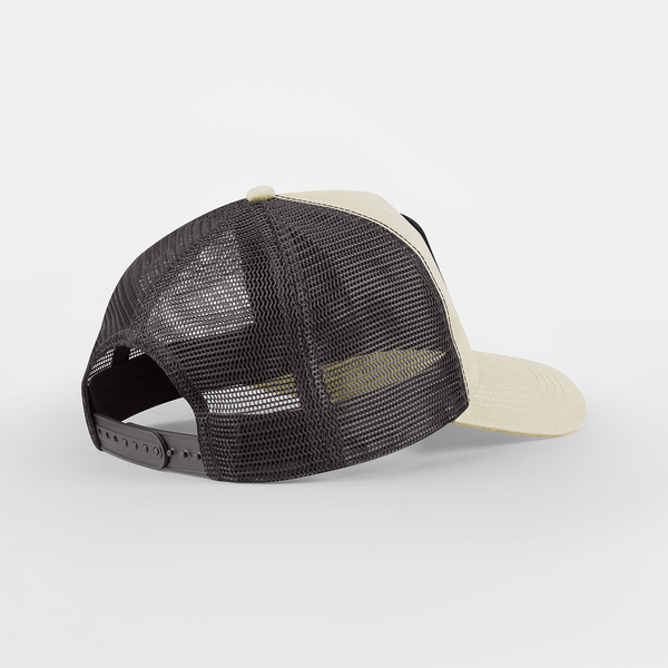 Czapka Truckerka 5-panelowa Bawelniano-poliestrowa - Black & Stone Stone CB636-785183 (1)