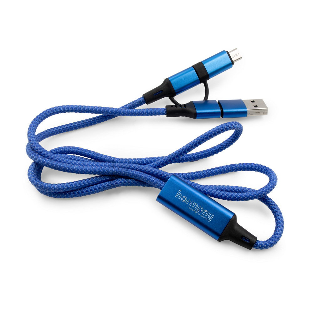Kabel do ładowania i synchronizacji | Khyree Granatowy VA108-04 