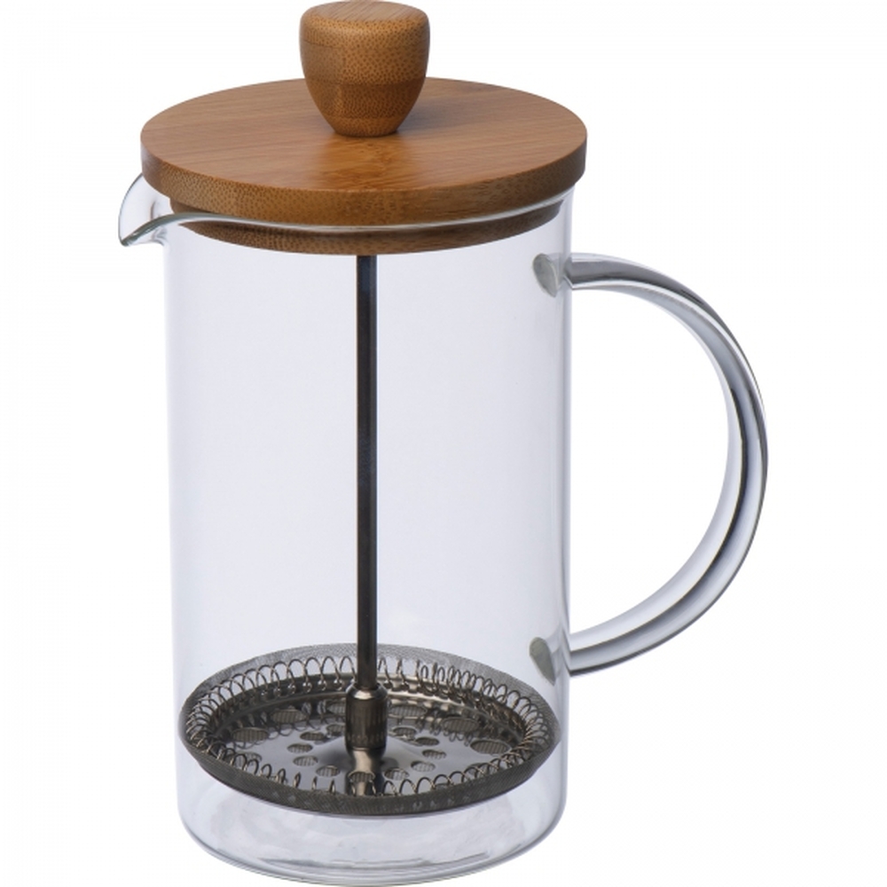 Dzbanek zaparzacz do kawy 600 ml NATHAN Przeźroczysty 8264066 