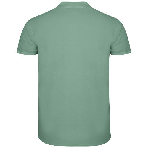 Star koszulka męska polo z krótkim rękawem Dark Mint R66383C5 (2)
