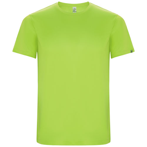 Imola sportowa koszulka męska z krótkim rękawem Fluor Green R04275B1 