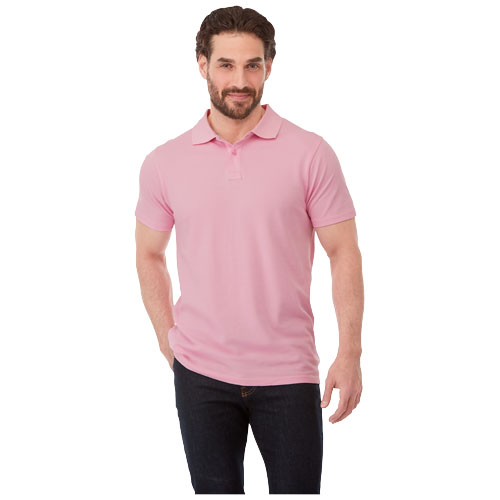 Helios - koszulka męska polo z krótkim rękawem Ciemnografitowy 38106986 (7)
