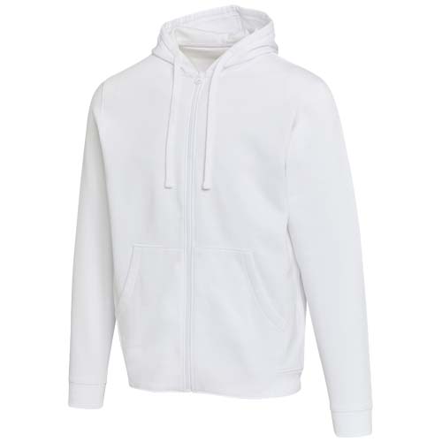 Jasper bluza unisex z kapturem z materiału organicznego pochodzącego z recyklingu z certyfikatem OCS, o gramaturze 280 g/m² Biały 39666010 