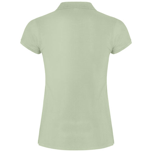 Star koszulka damska polo z krótkim rękawem Mist Green R66345Q5 (2)