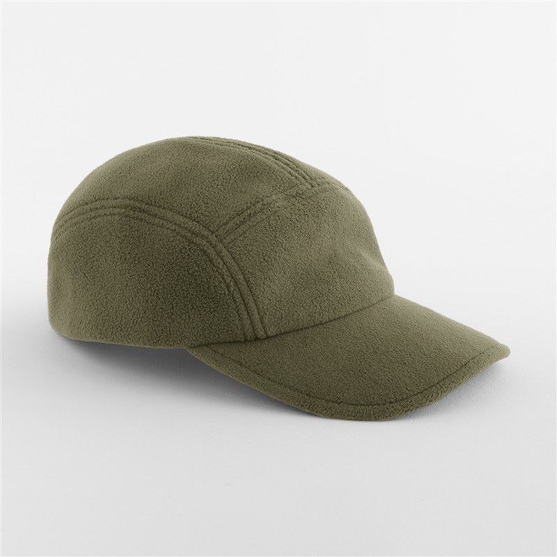 Czapka 5-panelowa z polaru z recyklingu Olive Green CB254R-1398393 (1)