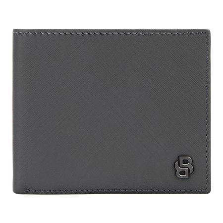 Portfel na karty Double B Saffiano Grey Szary HLY526H (6)