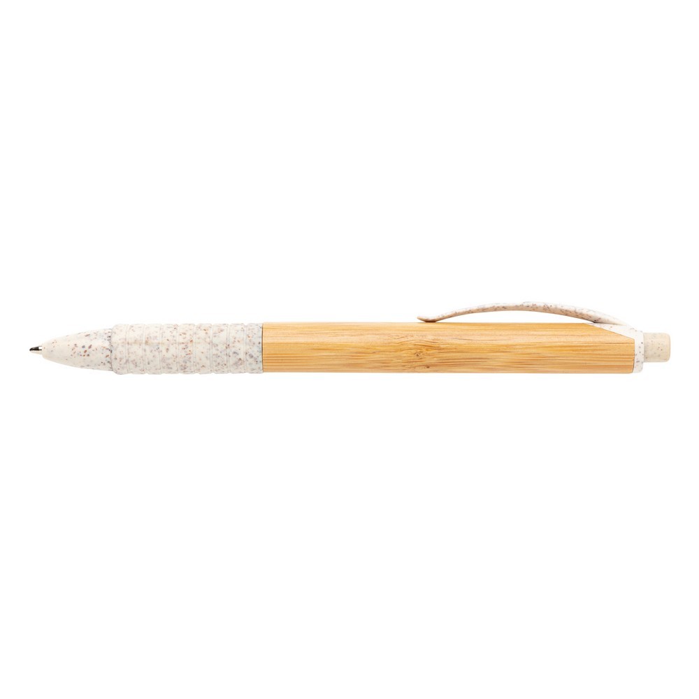 Bambusowy długopis Biały P610.533 (1)
