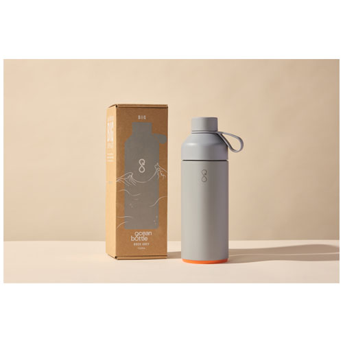 Big Ocean Bottle izolowany próżniowo bidon na wodę o pojemności 1000 ml Kamienny szary 10075391 (6)