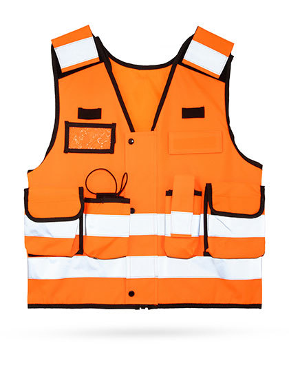 Kamizelka Taktyczna Odblaskowa Poliester Signal Orange KX162-995350 