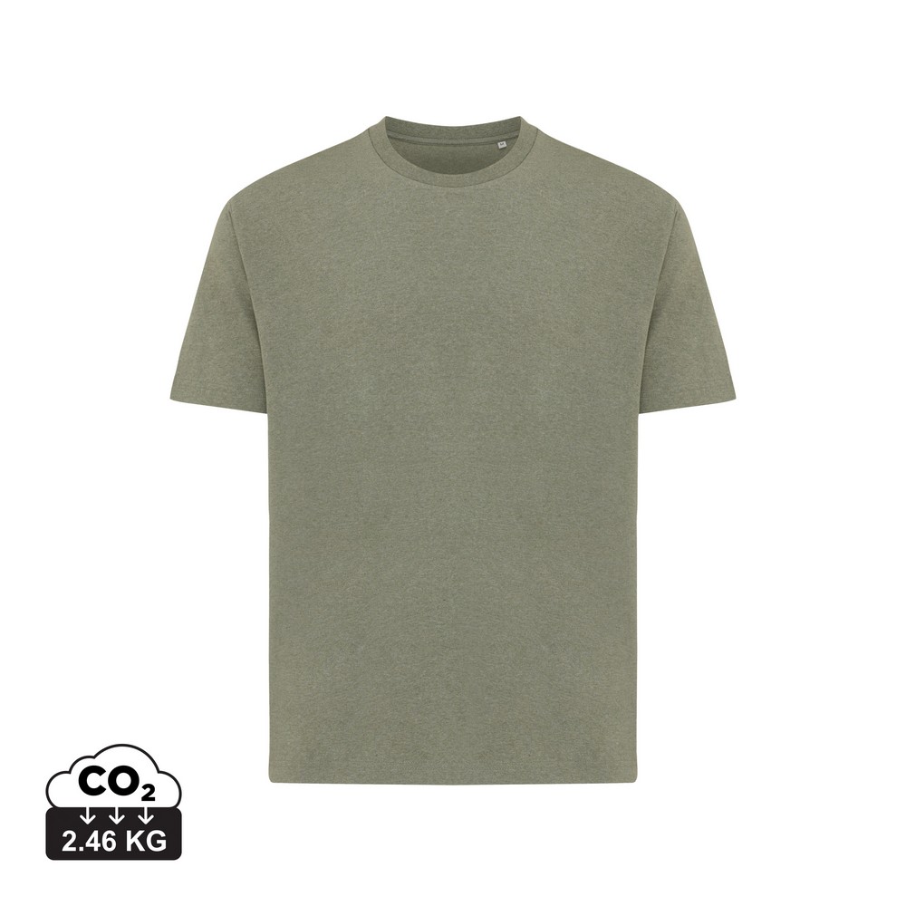 Koszulka z bawełny z recyklingu Iqoniq Teide Heather green T9105.015.XXS 