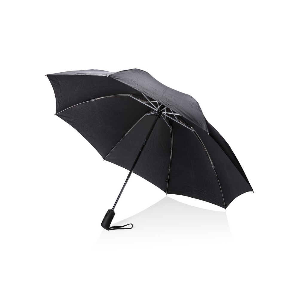 Automatyczny parasol 23" Swiss Peak AWARE™ Czarny P850.461 