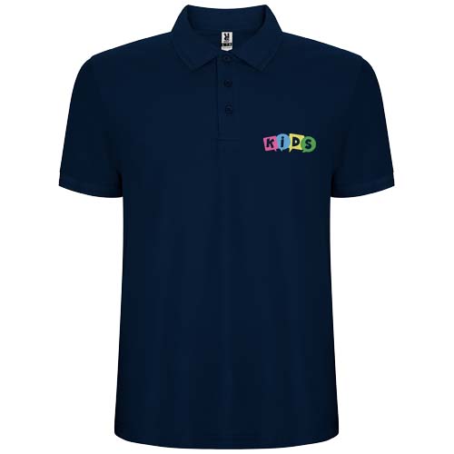 Pegaso Premium dziecięca koszulka polo z krótkim rękawem Navy Blue K66091RC (1)