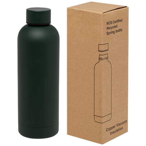Gadżet reklamowy - Spring miedziana butelka próżniowa z certyfikatem RCS 500 ml