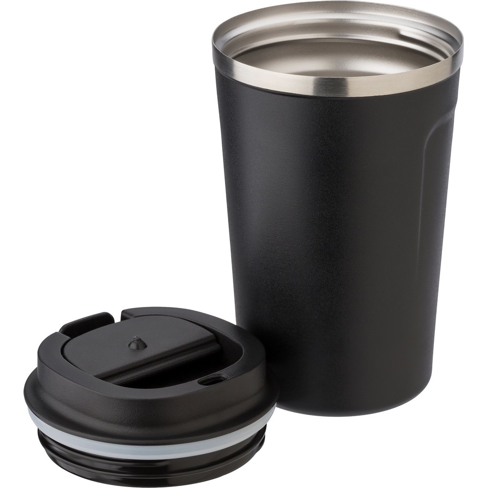 Kubek termiczny 380 ml Czarny V4863-03 (4)