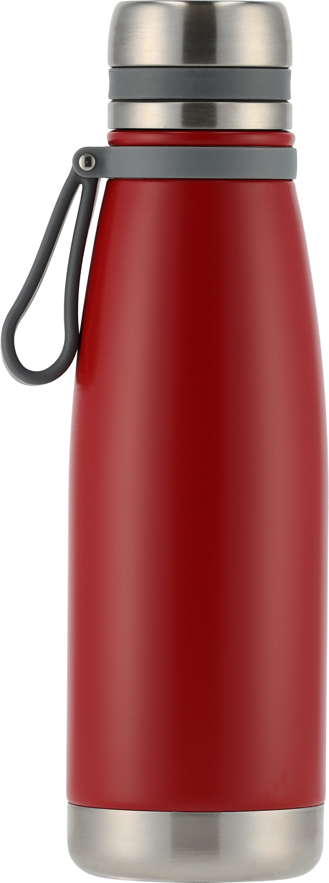 Butelka termiczna stalowa Pierre Cardin 650 ml Czerwony B9000501IP305 