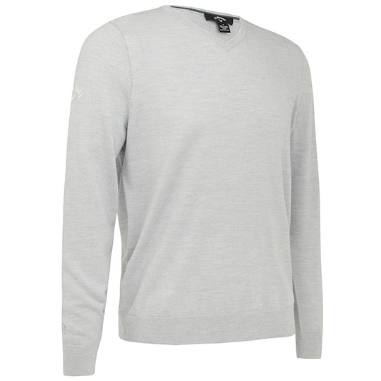 Sweter Męski Dekolt V Welniany Sportowy Pearl Blue CW353-806397 (1)