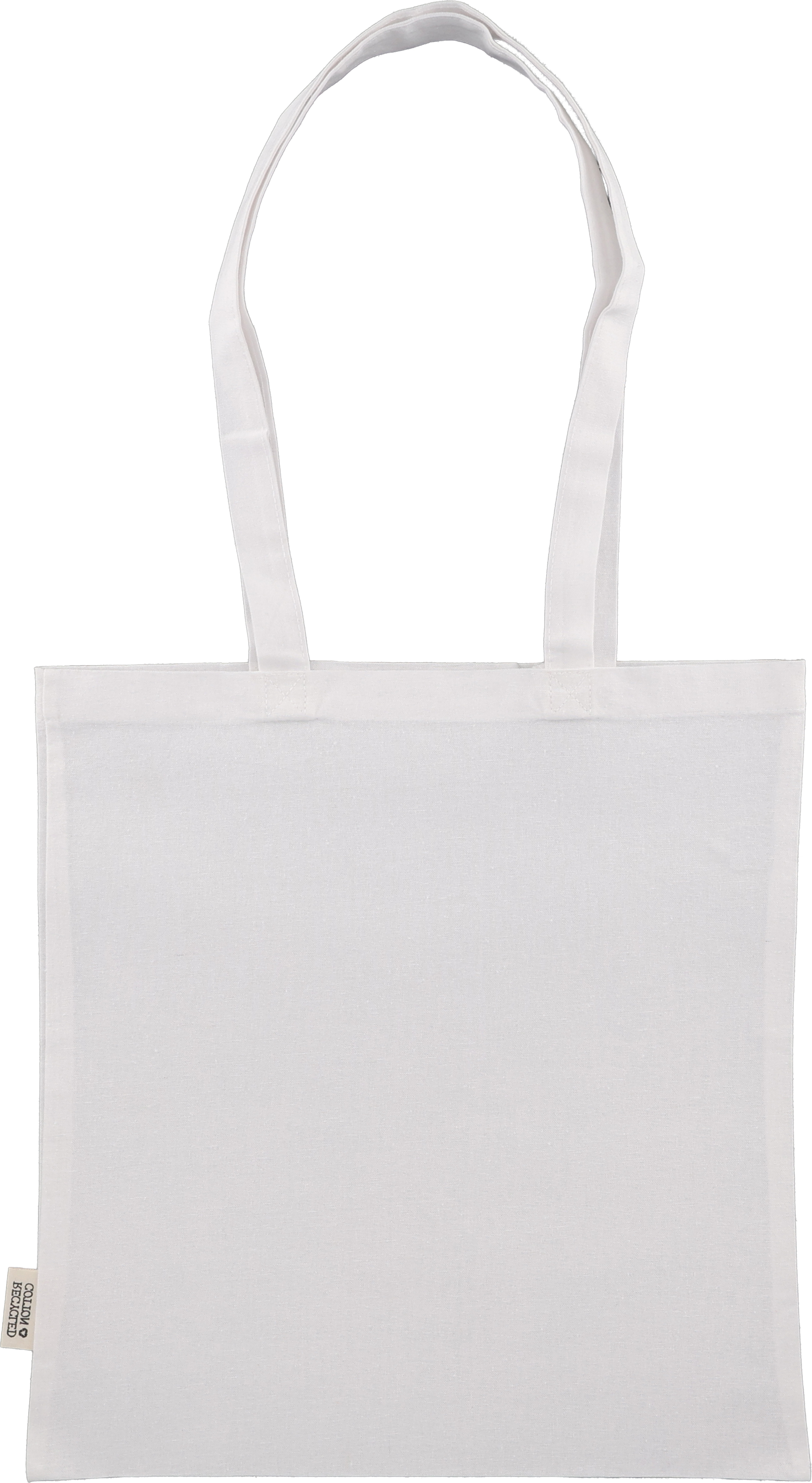 Torba bawełniana z długimi uszami 180g/m2 z materiałów z recyklingu GLEN Biały 6469806 