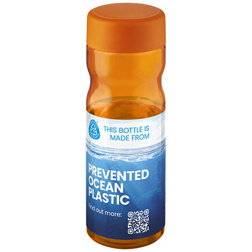 H2O Active® Eco Base 650 ml screw cap water bottle Pomarańczowy-Pomarańczowy 21043506 (1)