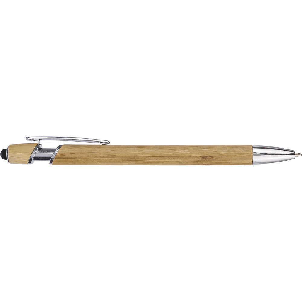 Bambusowy długopis, touch pen Czarny VA442-03 (2)