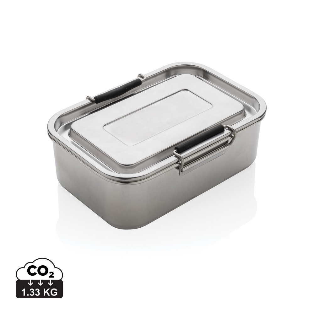 Pudełko śniadaniowe 800 ml Srebrny P269.082 (12)