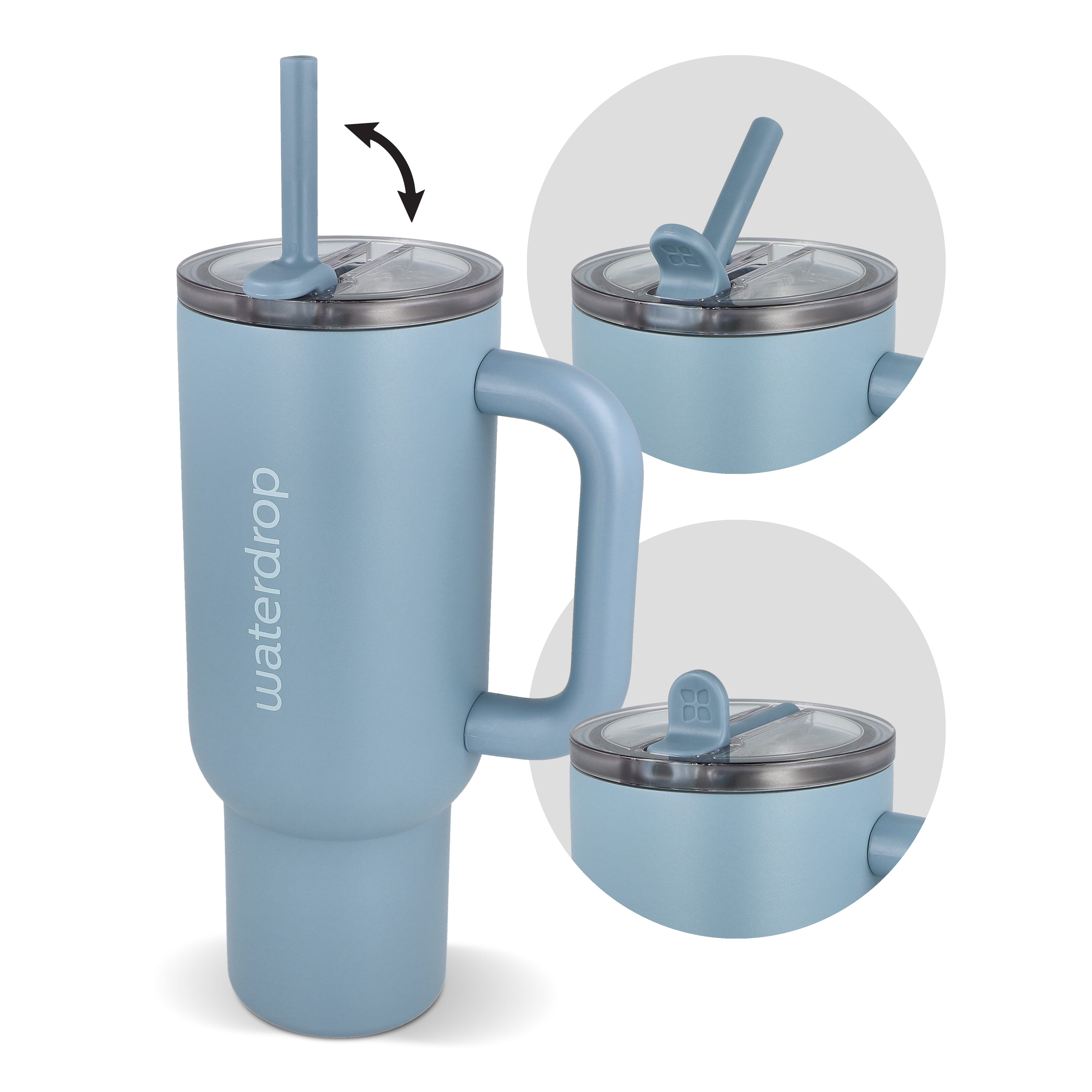 Kubek termiczny Waterdrop Explorer 1,1 l Jasnoniebieski LT47003-N0012 (7)
