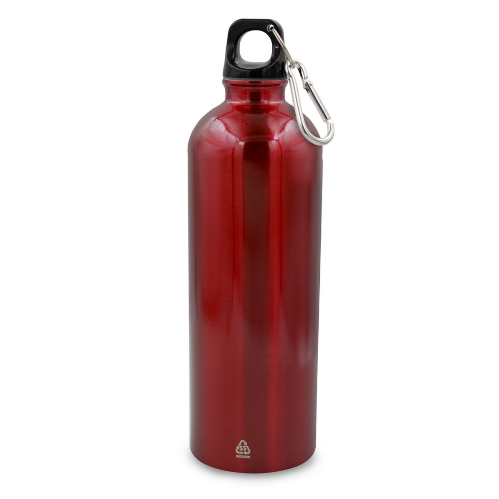 Butelka sportowa 770 ml z karabińczykiem | Laveriano Czerwony VA918-05 