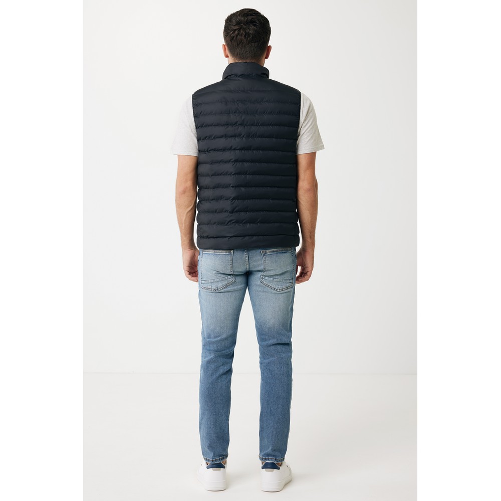 Męski bezrękawnik Iqoniq Meru, poliester z recyklingu Czarny T1702.001.4XL (4)