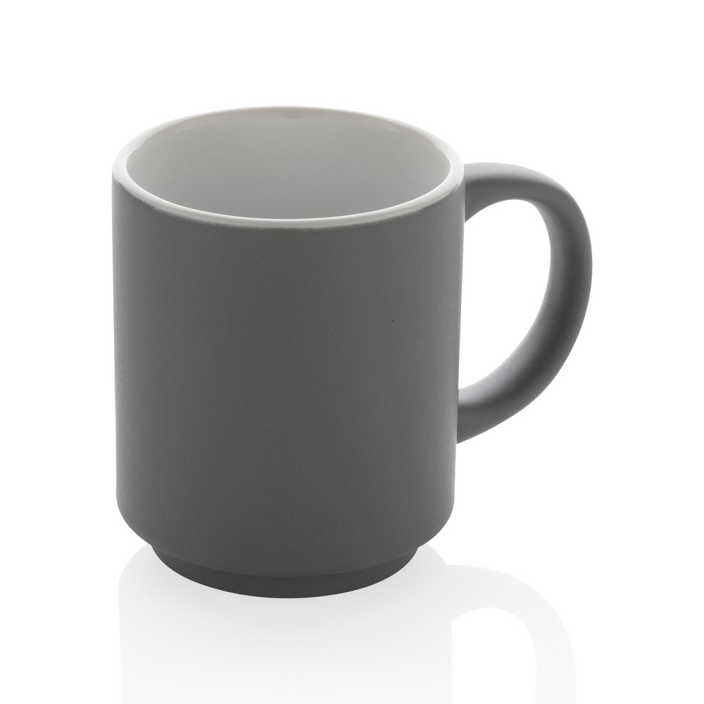 Kubek ceramiczny 180 ml Szary P434.072 
