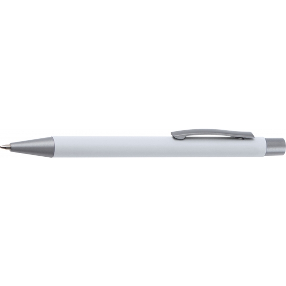 Zestaw piśmienny długopis i ołówek automatyczny soft touch UPPSALA Biały 441006 (2)
