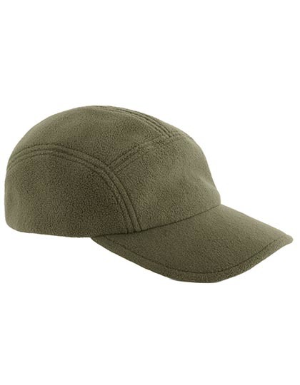 Czapka 5-panelowa z polaru z recyklingu Olive Green CB254R-1398393 
