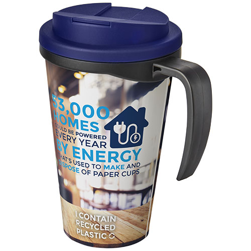 Gadżet reklamowy - 50x Kubek Brite-Americano® 350 ml z wieczkiem zapobiegającym rozchlapaniu