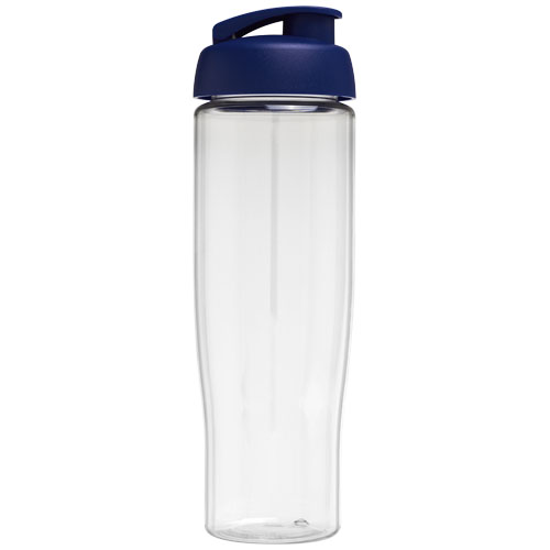 Bidon H2O Tempo® o pojemności 700 ml z wieczkiem zaciskowym Przezroczysty-Niebieski 21004002 (3)