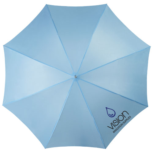 Parasol automatyczny Lisa 23'' z drewnianą rączką Procesowy niebieski 10901702 (2)