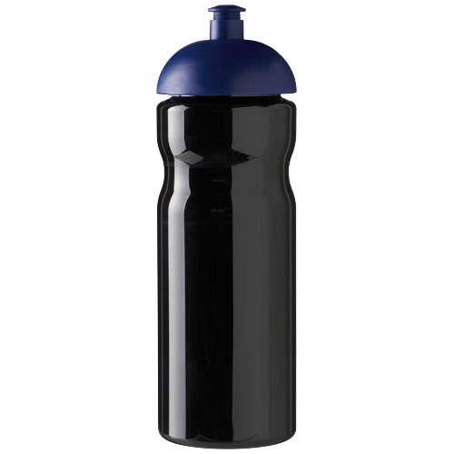 Bidon H2O Base® o pojemności 650 ml z wypukłym wieczkiem Czarny-Niebieski 21004713 (2)
