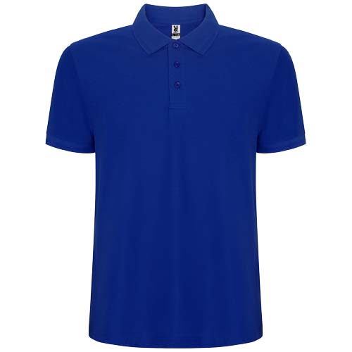 Pegaso Premium koszulka męska polo z krótkim rękawem Niebieski R66094T5 